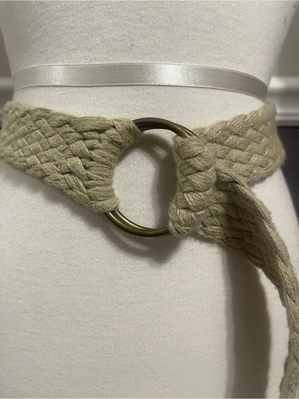 Soft Braided Tassel Woven Waist Belt